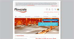 Desktop Screenshot of flowcrete.se