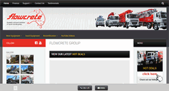 Desktop Screenshot of flowcrete.com.au