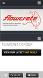 Mobile Screenshot of flowcrete.com.au