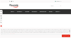 Desktop Screenshot of flowcrete.co.uk